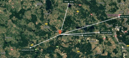 Parduodamas  sklypas Nepomuko, Subartėnų k., Elektrėnų sav., 66.1 a ploto 12
