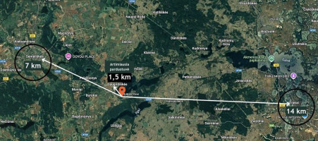 Parduodamas  sklypas Nepomuko, Subartėnų k., Elektrėnų sav., 66.1 a ploto 13