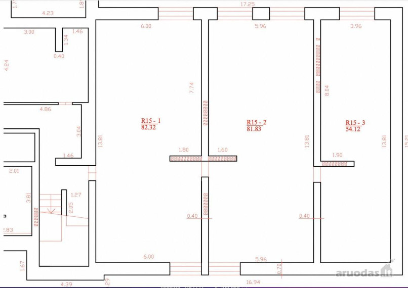 Parduodamos patalpos Taikos pr., Centras, Klaipėdos m., Klaipėdos m. sav., 500.00 m² ploto 25