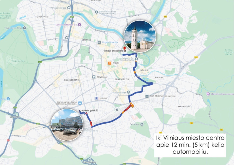 Nuomojamos administracinės, kitos paskirties, sandėliavimo patalpos Vytenio g., Naujamiestis, Vilniaus m., Vilniaus m. sav., 94.74 m2 ploto 14