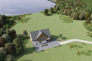 Parduodamas namas Pakojo, Žuklijų k., Trakų r. sav., 150 m2 ploto, 2 aukštai 1