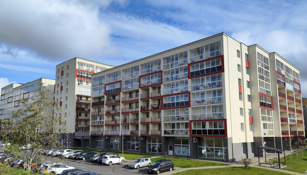Parduodamas butas Rygos g., Justiniškės, Vilniaus m., Vilniaus m. sav., 47.77 m² ploto 2 kambariai 1