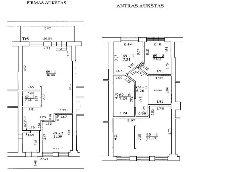 Parduodamas butas Daugėliškio g., Šnipiškės, Vilniaus m., Vilniaus m. sav., 96 m² ploto 5 kambariai 2