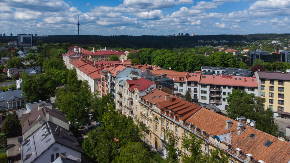 Parduodamas studio tipo butas/butai M. K. Čiurlionio gatvėje. 1