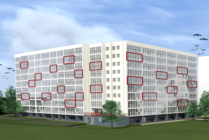 Parduodamas butas Leičių g., Pašilaičiai, Vilniaus m., Vilniaus m. sav., 45.46 m² ploto 2 kambariai 1