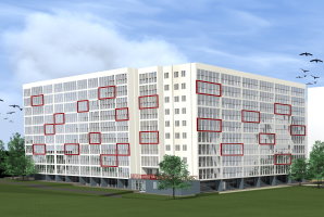 Parduodamas butas Leičių g., Pašilaičiai, Vilniaus m., Vilniaus m. sav., 55.95 m² ploto 2 kambariai 1