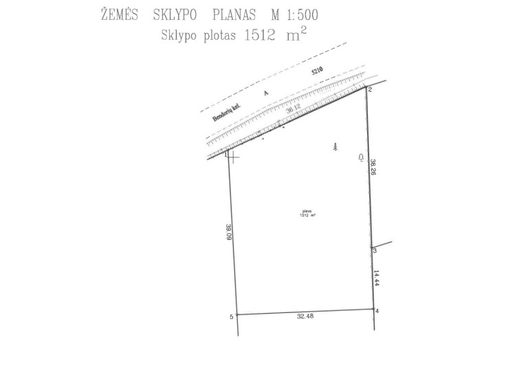 Parduodamas sklypas Ežero g., Riešės k., Vilniaus r. sav., 15.12 a ploto 6