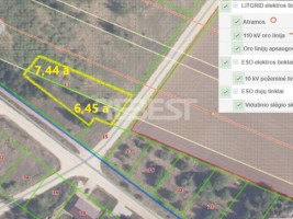 Parduodamas komercinės paskirties sklypas Sprudeikos g., Verduliai, Šiaulių m., Šiaulių m. sav., 13.89 a ploto 2