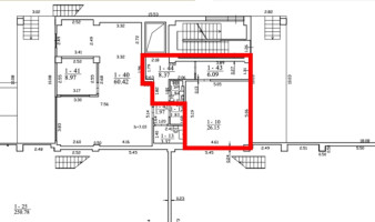 Nuomojamos administracinės patalpos Dariaus ir Girėno g., Naujininkai, Vilniaus m., Vilniaus m. sav., 40.61 m2 ploto 8