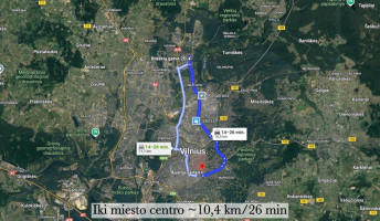 Nuomojamos kitos paskirties, paslaugų, prekybos patalpos Braškių g., Verkiai, Vilniaus m., Vilniaus m. sav., 295.5 m2 ploto 7