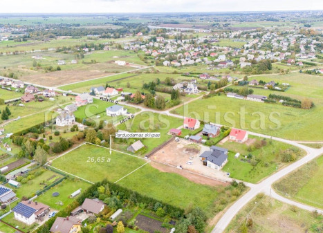 Parduodamas  sklypas Liepų g., Aukštelkės k., Šiaulių r. sav., 26.65 a ploto