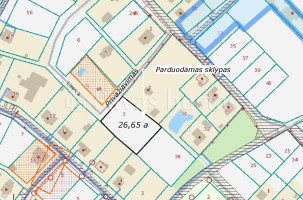 Parduodamas  sklypas Liepų g., Aukštelkės k., Šiaulių r. sav., 26.65 a ploto 5