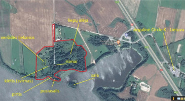Parduodamas namas Ukmergės r. sav., Kurėnų k., Ežero g., 377.76 m2 ploto, 1 aukštai 28
