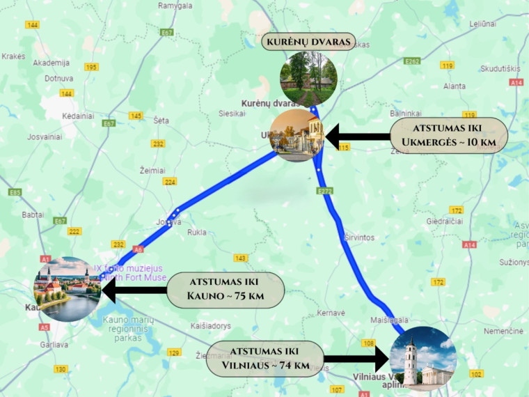 Parduodamas namas Ežero g., Kurėnų k., Ukmergės r. sav., 377.76 m2 ploto, 1 aukštai 29
