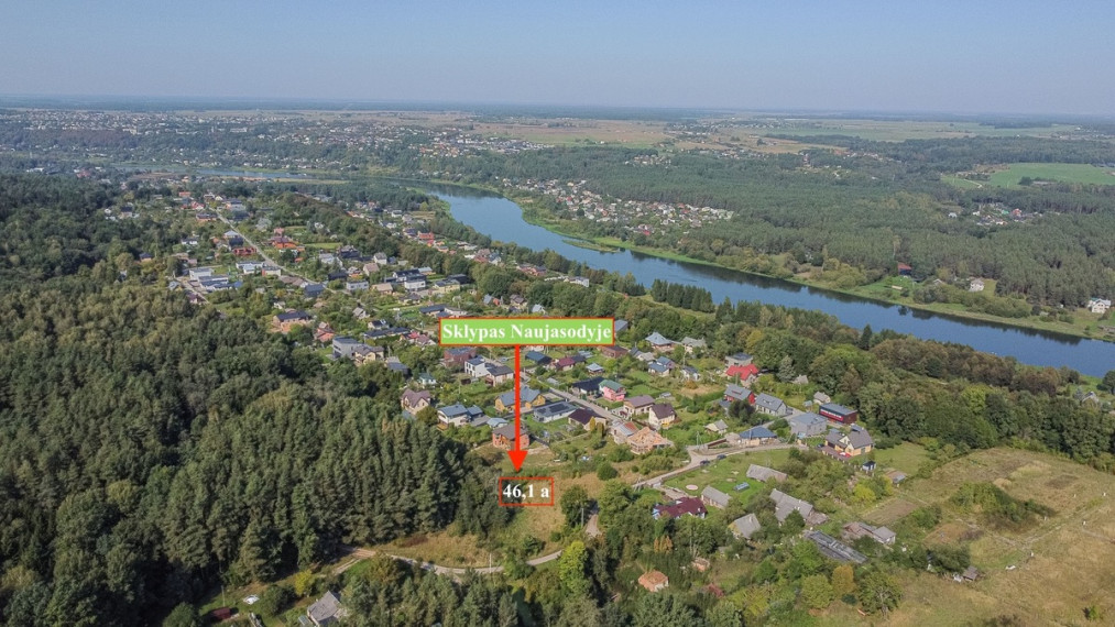 Parduodamas  sklypas Vytauto g., Naujasodžio k., Kauno r. sav., 46.1 a ploto 5