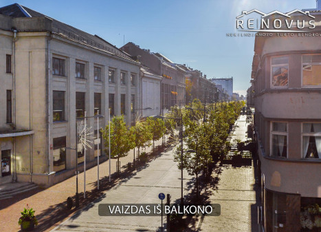 Parduodamas butas Vilniaus g., Centras, Šiaulių m., Šiaulių m. sav., 68.76 m² ploto 3 kambariai