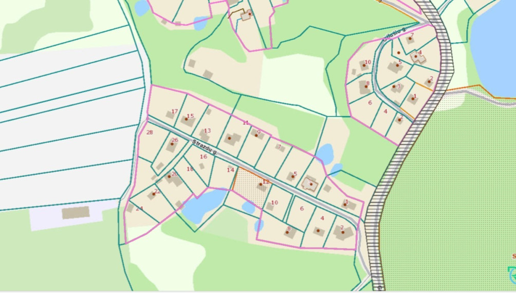 Parduodamas  sklypas Strazdų g., Gratiškių k., Trakų r. sav., 9 a ploto 28