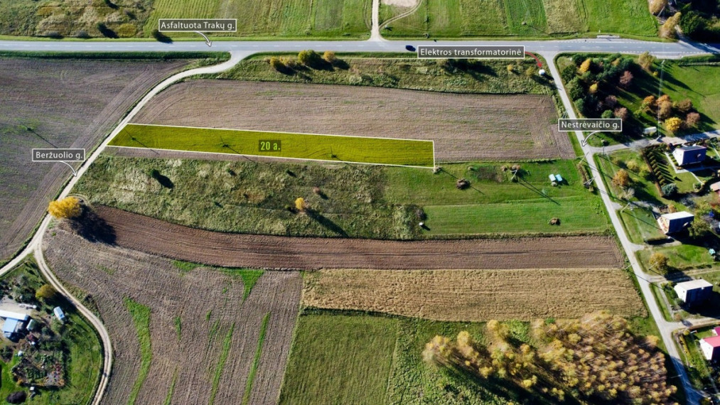 Parduodamas kitos paskirties sklypas Elektrėnų sav., Semeliškių k., Beržuolio g., 20 a ploto 2