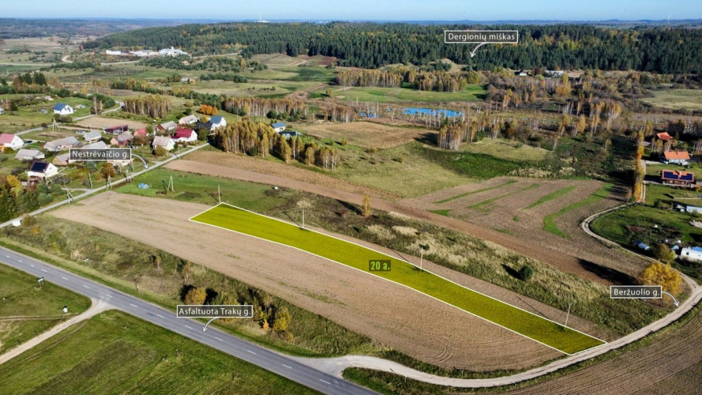 Parduodamas kitos paskirties sklypas Elektrėnų sav., Semeliškių k., Beržuolio g., 20 a ploto 3