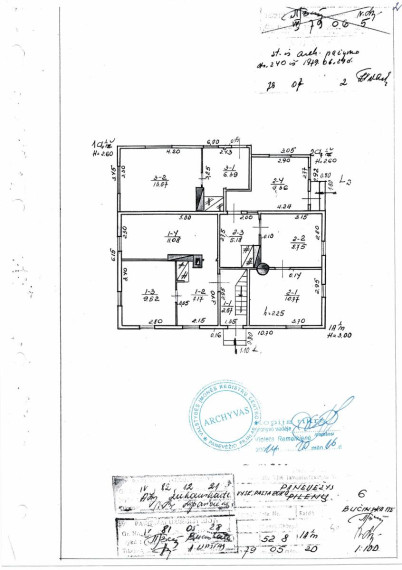 Parduodamas namas J. Basanavičiaus g., Centras, Panevėžio m., Panevėžio m. sav., 169.30 m² ploto 4 kambariai 3