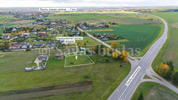 Parduodamas  sklypas Pievų g., Vinkšnėnų k., Šiaulių r. sav., 18.26 a ploto 4