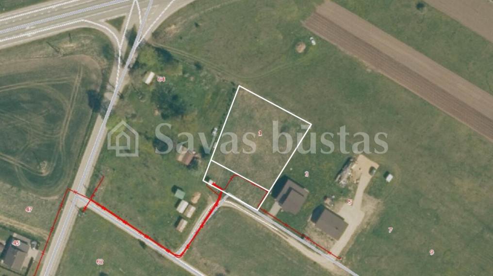 Parduodamas sklypas Pievų g., Vinkšnėnų k., Šiaulių r. sav., 18.26 a ploto 6