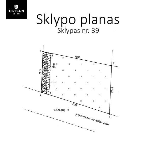 Parduodamas sklypas Bajoruose, Vilniuje, 10 a ploto 5
