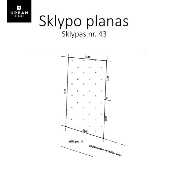 Parduodamas sklypas Bajoruose, Vilniuje, 10 a ploto 5