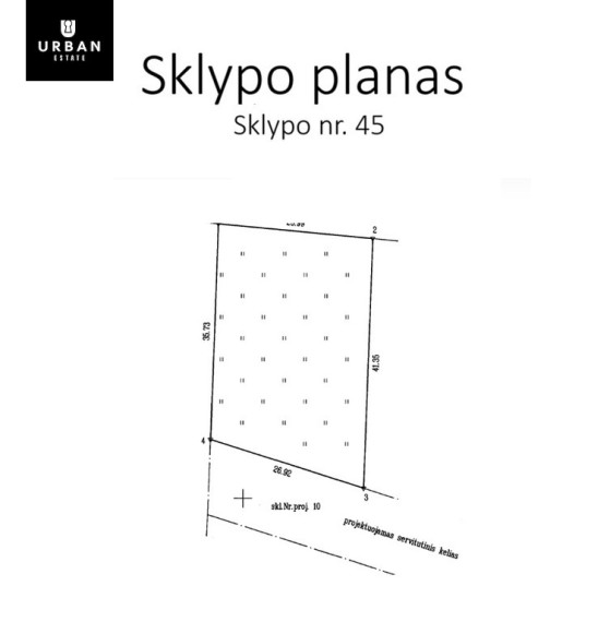 Parduodamas sklypas Bajoruose, Vilniuje, 10 a ploto 6
