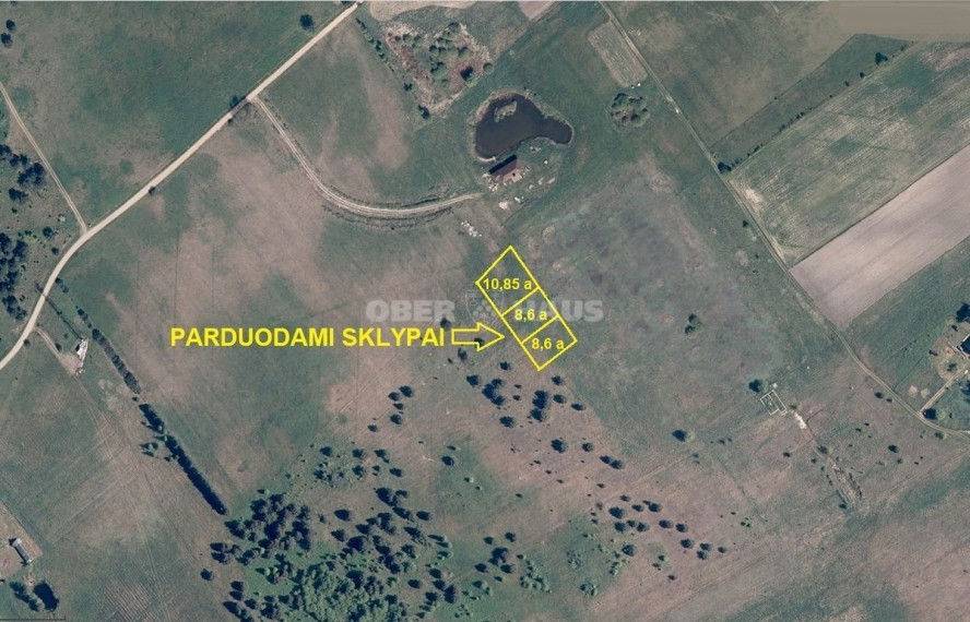 Parduodamas namų valdos paskirties sklypas Derceklių k., Klaipėdos r. sav., 8.6 a ploto 1