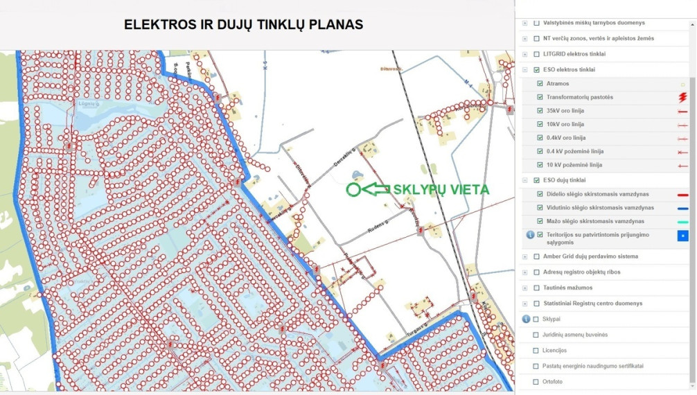 Parduodamas namų valdos paskirties sklypas Derceklių k., Klaipėdos r. sav., 8.6 a ploto 3