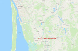 Parduodamas namų valdos paskirties sklypas Derceklių k., Klaipėdos r. sav., 8.6 a ploto 6