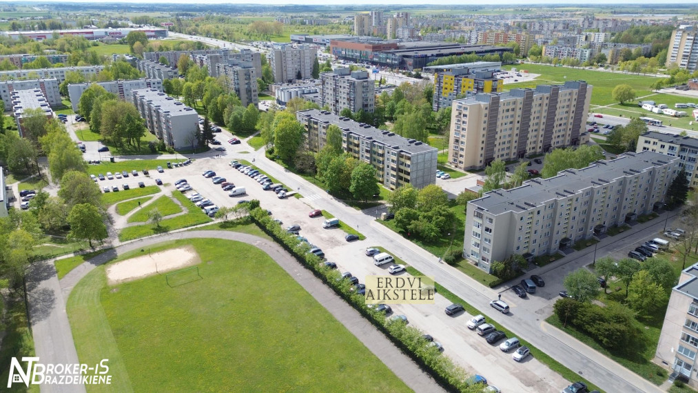 Parduodamas butas Krymo g., Lieporiai, Šiaulių m., Šiaulių m. sav., 49.88 m² ploto 2 kambariai 3