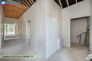 Parduodamas namas Lenktoji g., Daržininkų k., Vilniaus r. sav., 104.12 m2 ploto, 1 aukštai 25