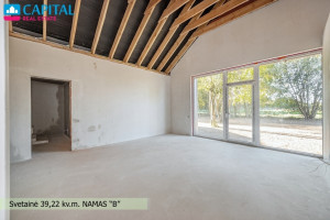 Parduodamas namas Lenktoji g., Daržininkų k., Vilniaus r. sav., 104.12 m2 ploto, 1 aukštai 26