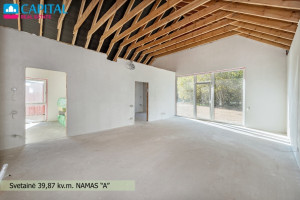 Parduodamas namas Lenktoji g., Daržininkų k., Vilniaus r. sav., 104.12 m2 ploto, 1 aukštai 30