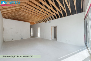 Parduodamas namas Lenktoji g., Daržininkų k., Vilniaus r. sav., 104.12 m2 ploto, 1 aukštai 32