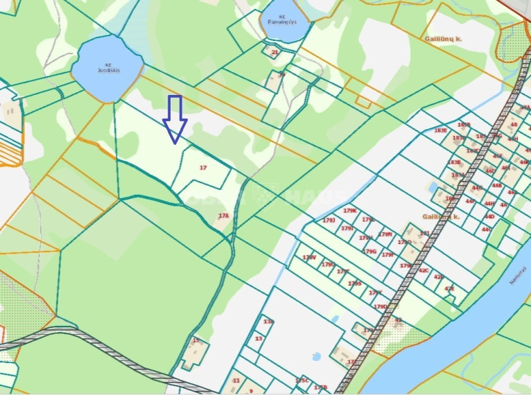 Parduodamas  sklypas Trukiškio g., Gailiūnų k., Druskininkų sav., 630 a ploto 7