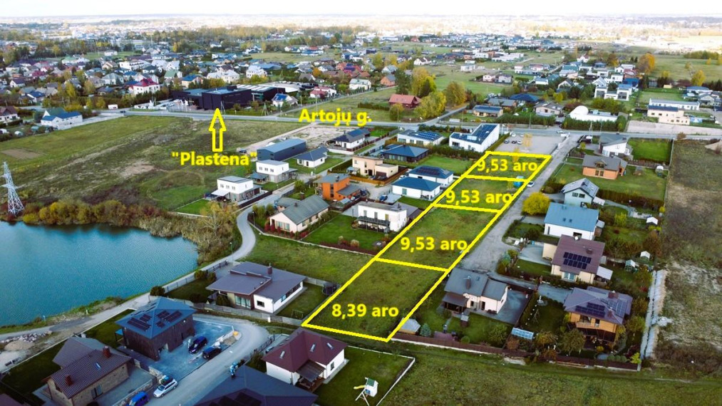 Parduodamas sklypas Ievų g., Jonučių II k., Kauno r. sav., 36.98 a ploto 4