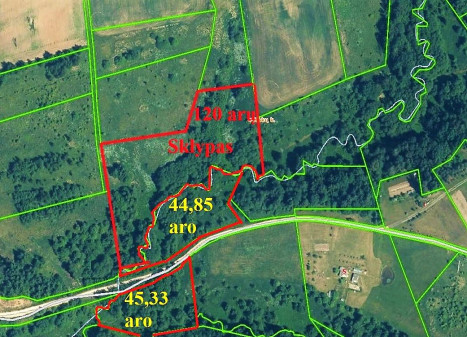 Parduodamas sklypas Nedėjos g., Užtakų k., Kaišiadorių r. sav., 120 a ploto