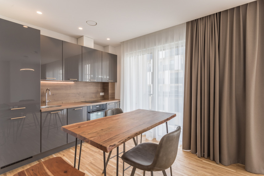 Nuomojamas butas Krokuvos g., Šnipiškės, Vilniaus m., Vilniaus m. sav., 31 m2 ploto, 1 kambariai 2