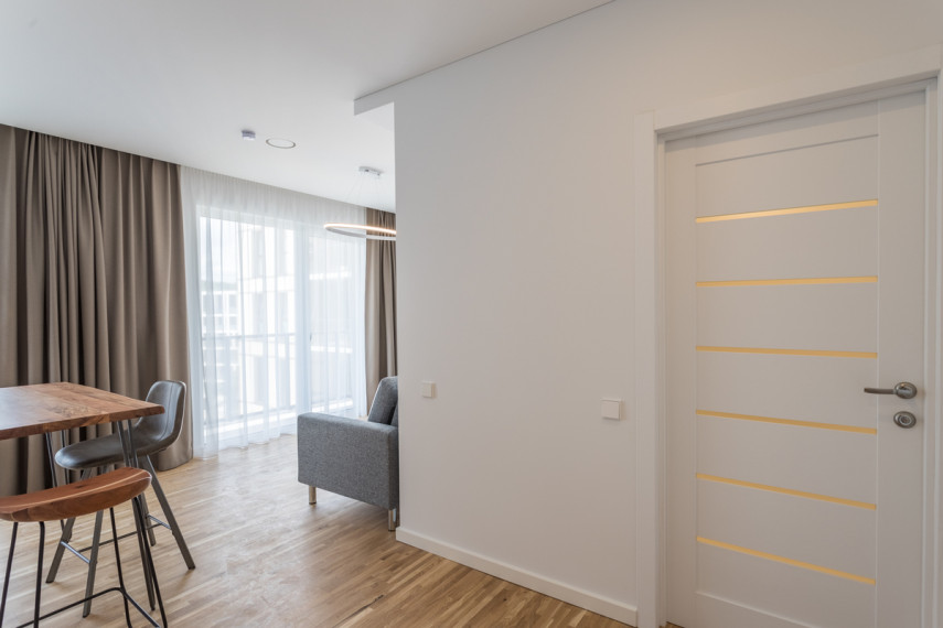 Nuomojamas butas Krokuvos g., Šnipiškės, Vilniaus m., Vilniaus m. sav., 31 m2 ploto, 1 kambariai 6
