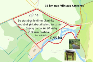 Parduodamas sklypas Bradeliškių k., Vilniaus r. sav., 385 a ploto 8