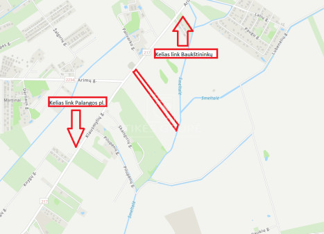 Parduodamas  sklypas Lelių k., Klaipėdos r. sav., 308 a ploto
