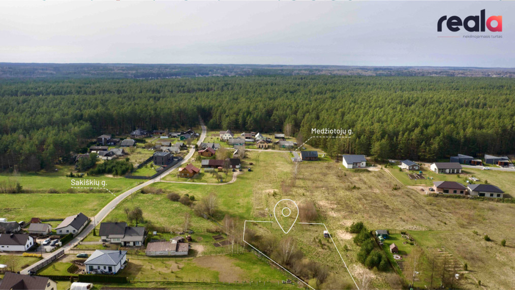 Parduodamas sklypas Sakiškių k., 16.31 a ploto 3