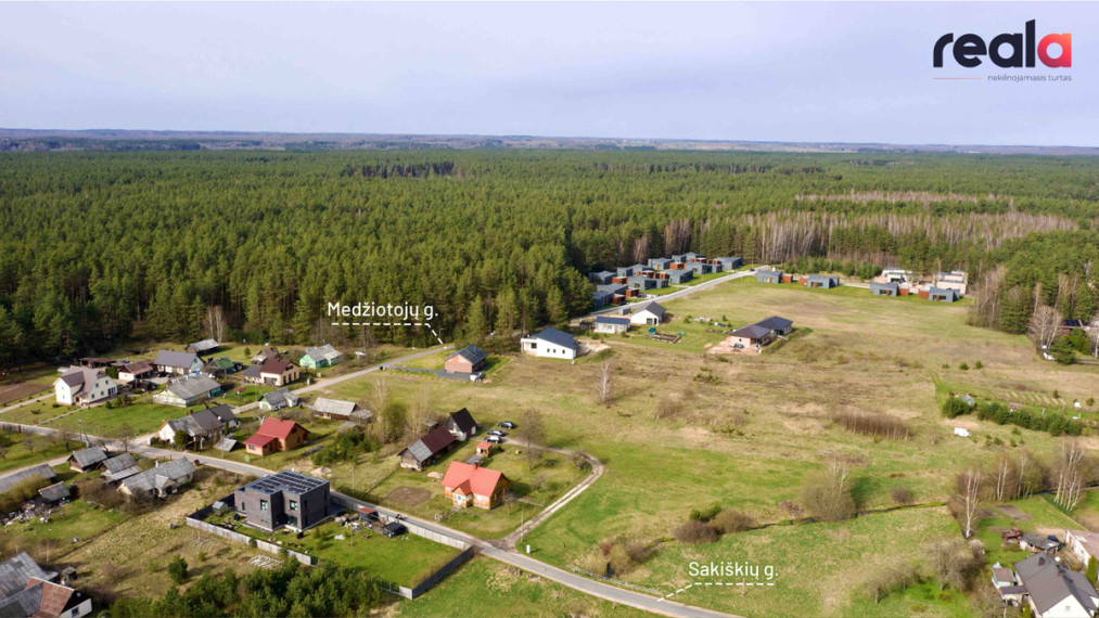 Parduodamas sklypas Sakiškių k., 16.31 a ploto 4