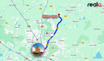 Parduodamas sklypas Sakiškių k., 16.31 a ploto 13