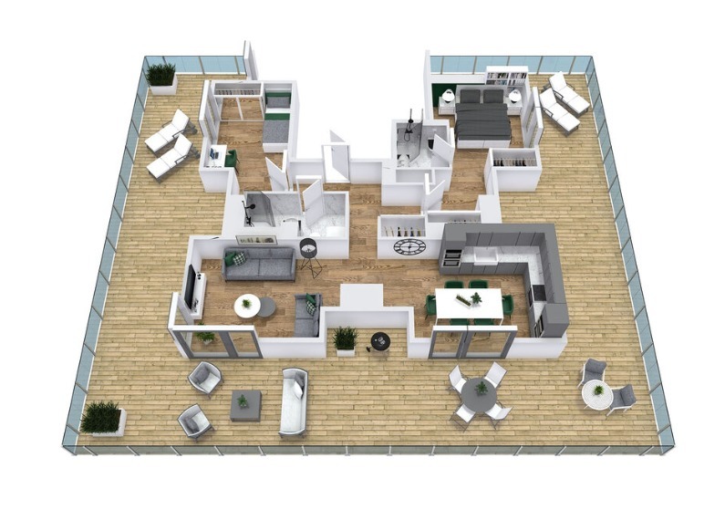 Parduodamas butas Kalvarijų g., Šnipiškės, Vilniaus m., Vilniaus m. sav., 81.4 m2 ploto, 3 kambariai 5