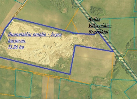 Parduodami 4 karjerai Parduodami 4 karjerai