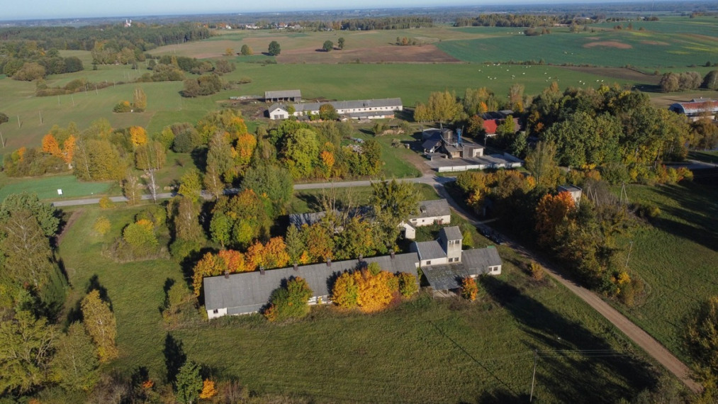 Parduodamos gamybinės, kitos paskirties, sandėliavimo patalpos Mokyklos g., Ingavangio k., Prienų r. sav., 1426.23 m2 ploto 5